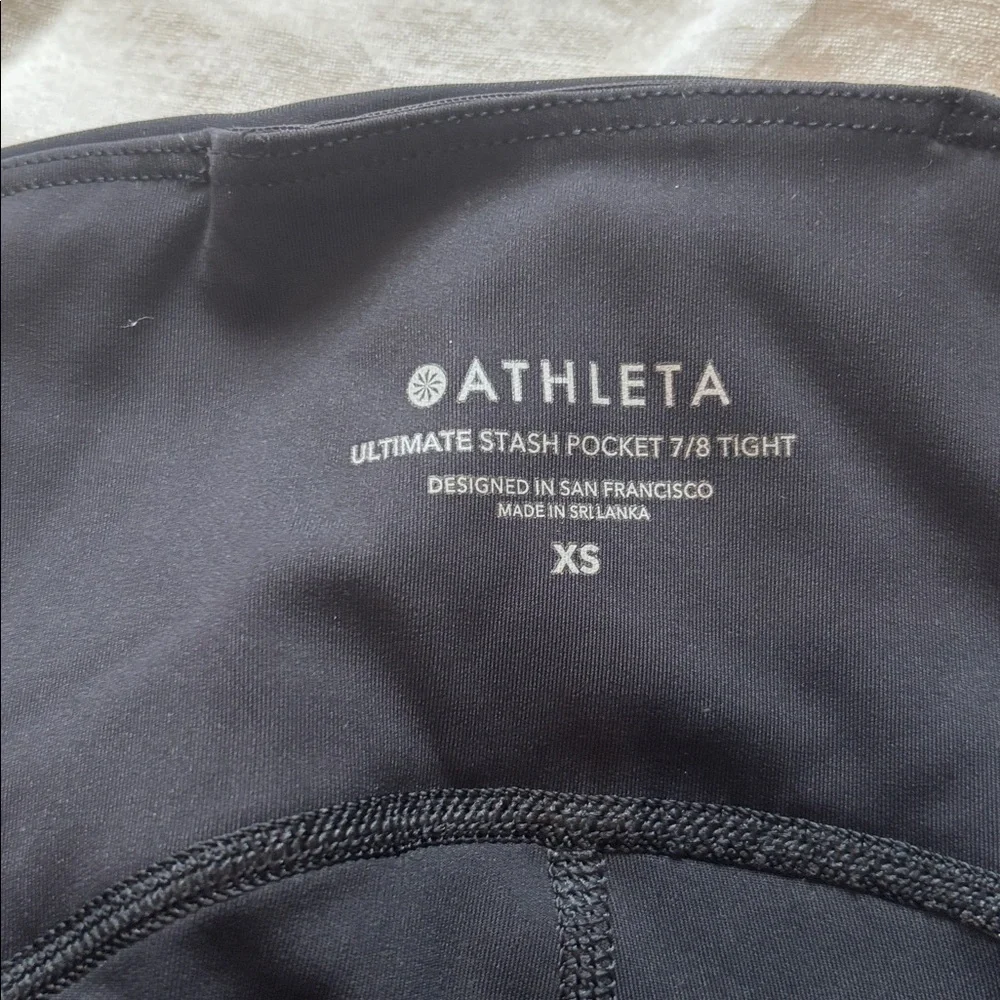 Athleta Ultimate Stash Pocket 7/8 Tight, XS - Picture 4 of 11